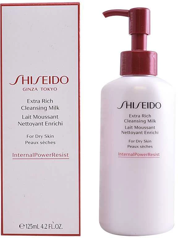 Shiseido Extra Rich Cleansing Milk valomasis pienelis sausai odai, 125 ml
