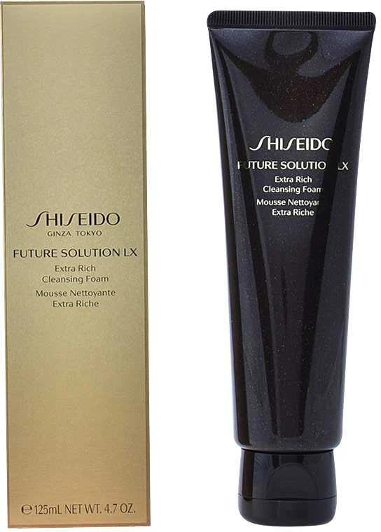 Shiseido Future Solution Lx Extra Rich Cleansing Foam valomosios veido putos, 125 ml