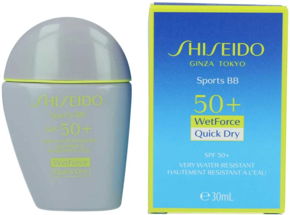 Shiseido Sports BB Atsparus vandeniui Spf50 Medium, 30 ml