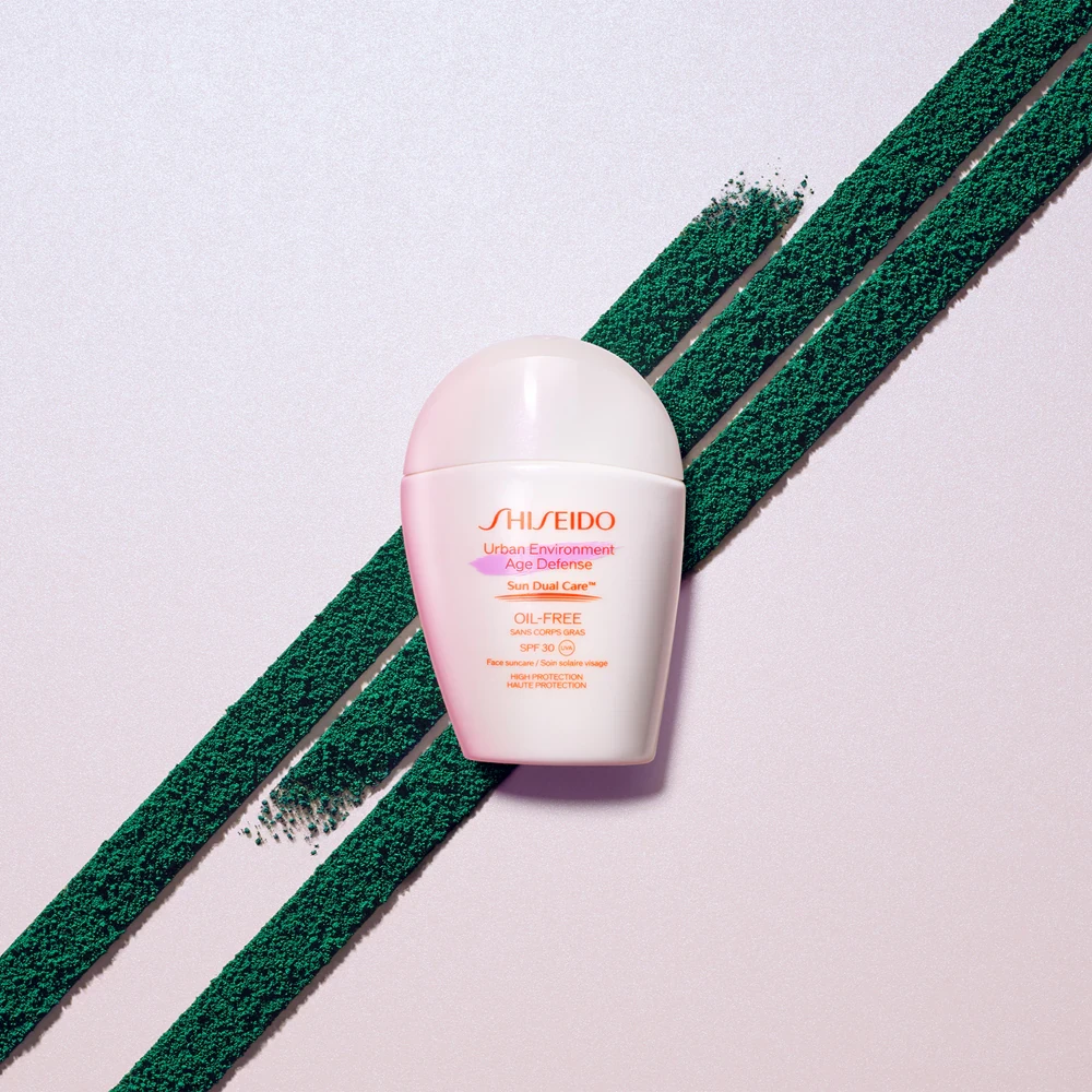 Kremas nuo saulės Shiseido Urban Environment Age Defense Oil-Free, su SPF30, 30 ml