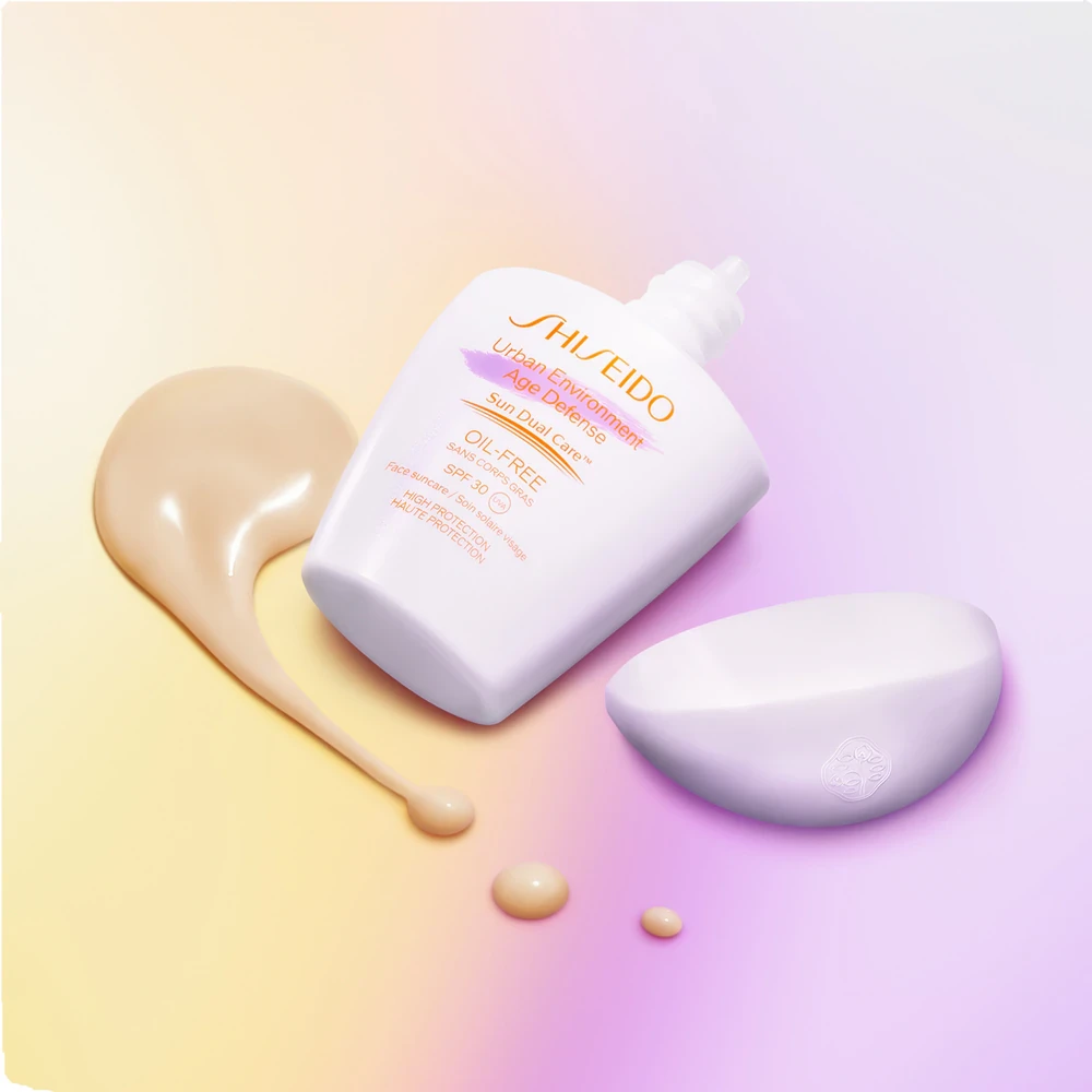 Kremas nuo saulės Shiseido Urban Environment Age Defense Oil-Free, su SPF30, 30 ml aprašymas - Prekės nuotrauka