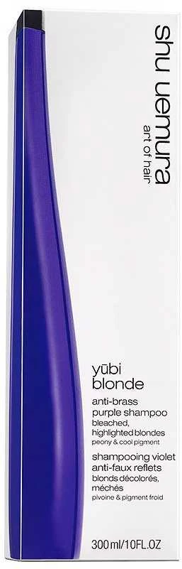 Shu Uemura Violetinė Šampūnas neutralizing yellow tones Yubi Skirtas šviesiems plaukams (Anti-Brass Violetinė Šampūnas), 300 ml
