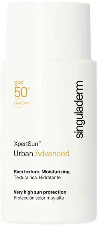 Primaderm Singuladerm XpertSun Urban Advanced SPF50+ sodrios tekstūros kremas, 50 ml