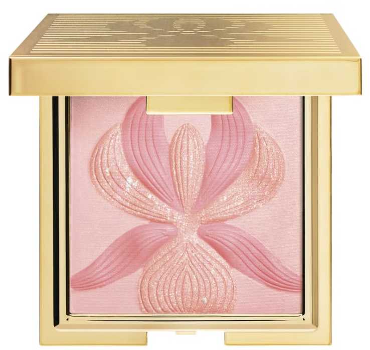 Švytėjimo suteikianti priemonė ir skaistalai Sisley Paris L'Orchidee, 15 g, spalva: Rose