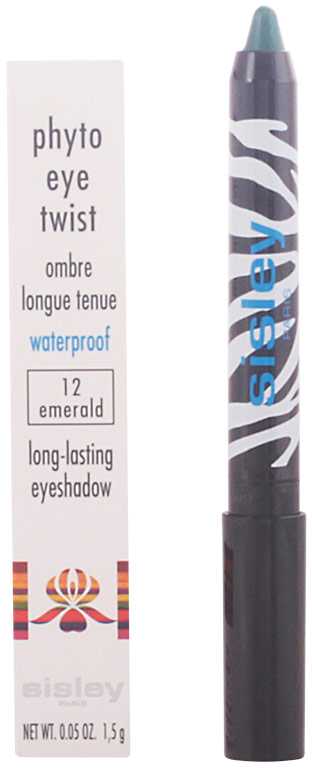 Sisley Phyto Eye Twist atsparūs vandeniui ilgai išsilaikantys akių šešėliai #12 Emerald, 1,5 g