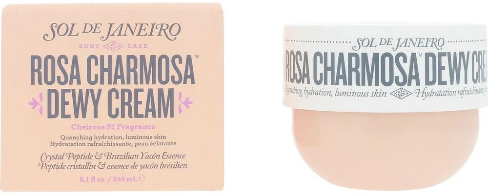 Sol De Janeiro Rosa Charmosa Dewy Body kūno kremas, 240 ml