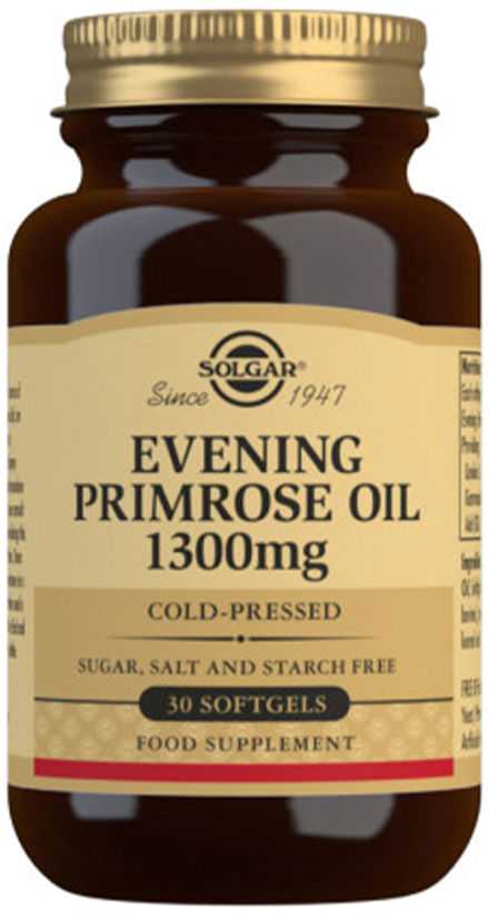 Solgar Evening Primrose Oil 1300mg 30 minkštųjų gelių