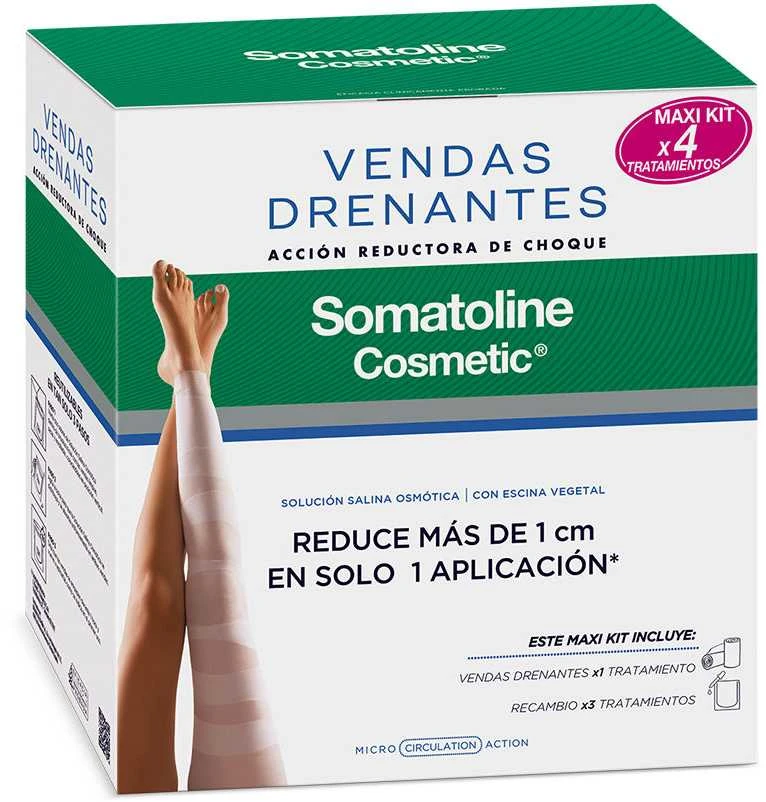 "Somatoline" drenažiniai tvarsčiai "Maxi Kit" 4 dalių rinkinys
