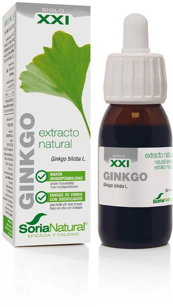 Soria Ginkgo biloba ekstraktas S Xxi 50ml