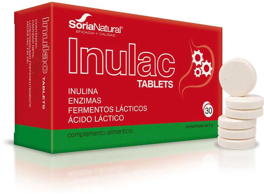 Soria Inulac Tabletas 30 tablečių