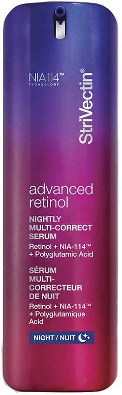 Strivectin Advanced Retinol Nightly Multi-Correct Serum naktinis serumas veidui su retinoliu, 30 ml