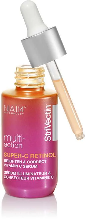 „Strivectin Multi-Action Super-C Retinol Brighten“ – teisingas vitamino C serumas, 30 ml.