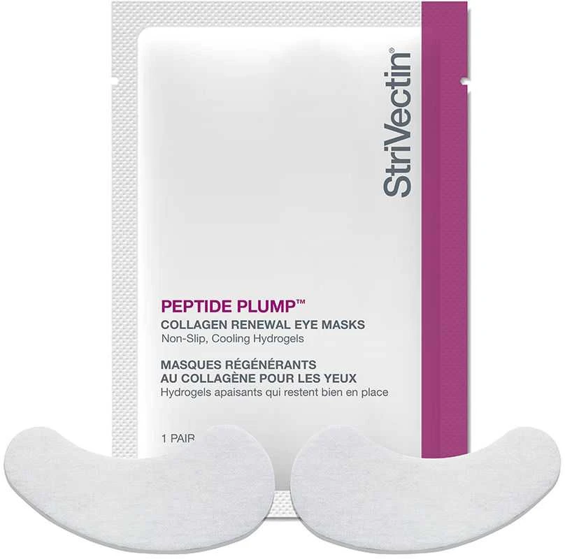StriVectin Peptide Plump Collagen Renewal Eye Masks paakių kaukės, 6 vnt.