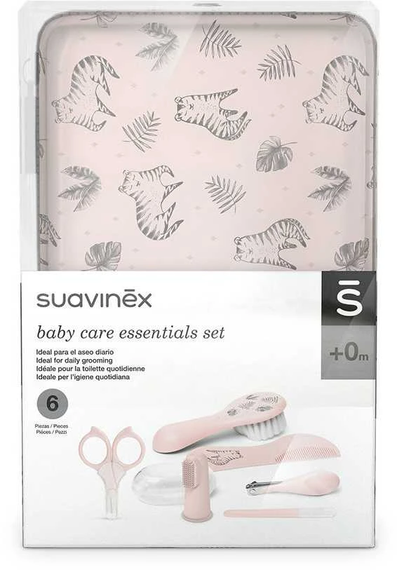 Suavinex Šiuolaikinis Vaikiškas Manikiūras Rožinis 7 vnt.
