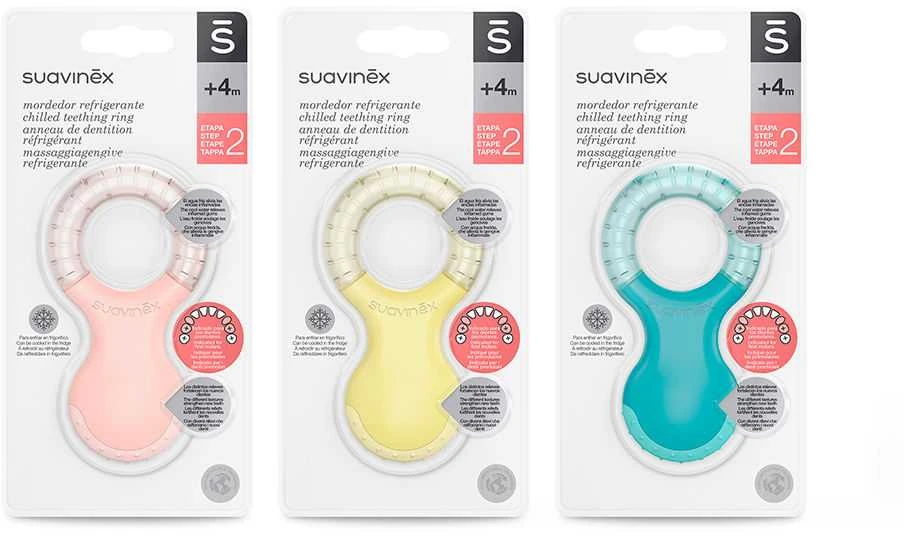 „Suavinex“ vėsinantis kramtukas 4 m, 2 etapai