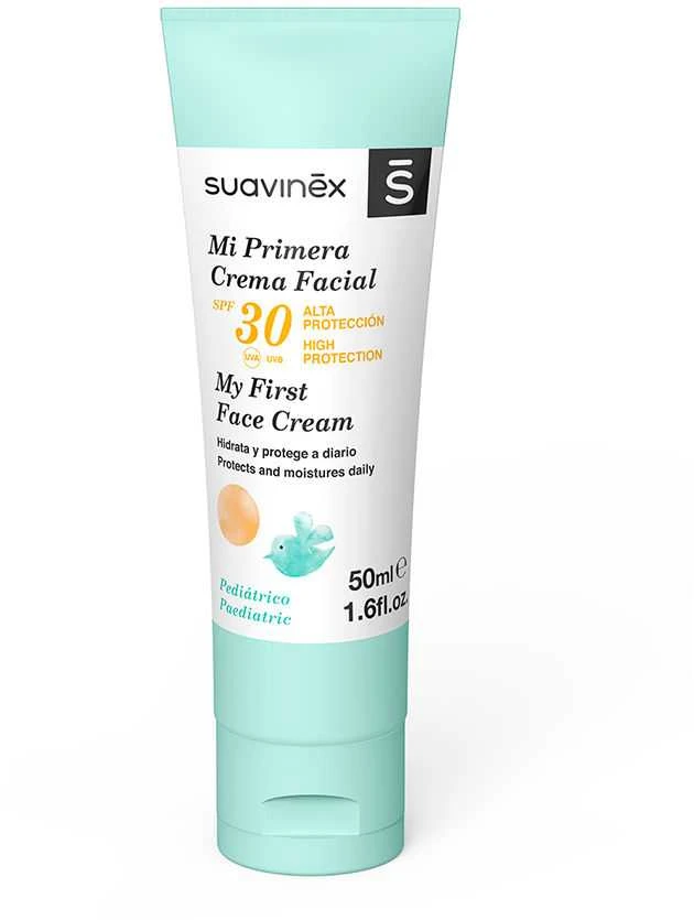 Veido kremas Suavinex My First SPF 30, 50 ml