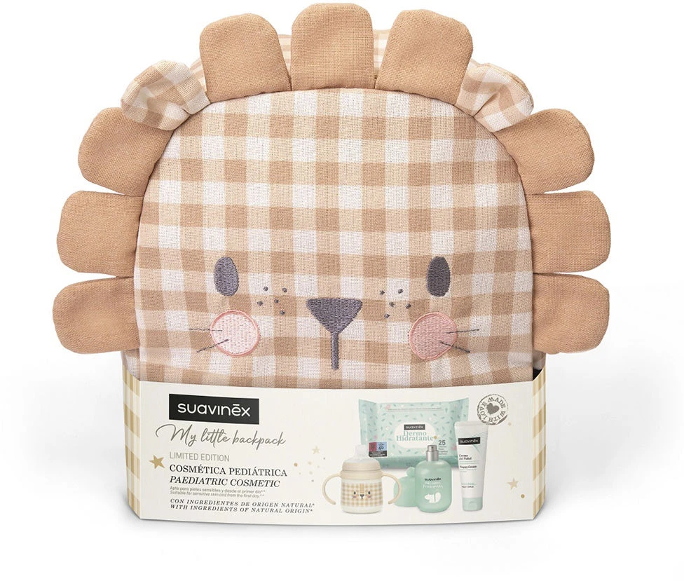 Suavinex MY LITTLE LION BACKPACK CASE 5 pcs