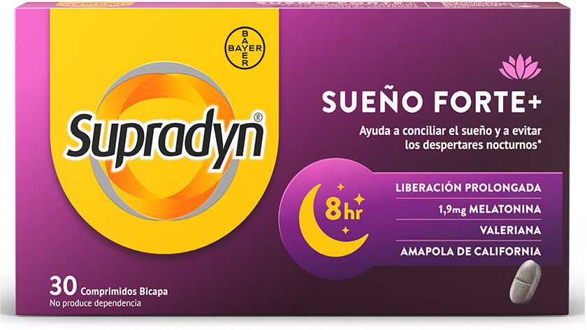 Supradyn Sleep Forte maisto papildas miegui 30 vnt tablečių