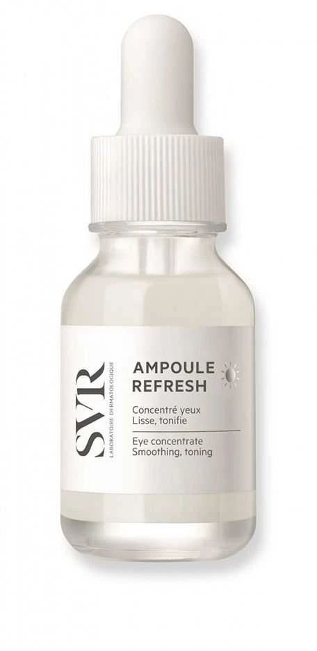 Svr Ampoule Refresh Smoothing Toning Eye Concentrate gaivinantis paakių serumas, 15 ml
