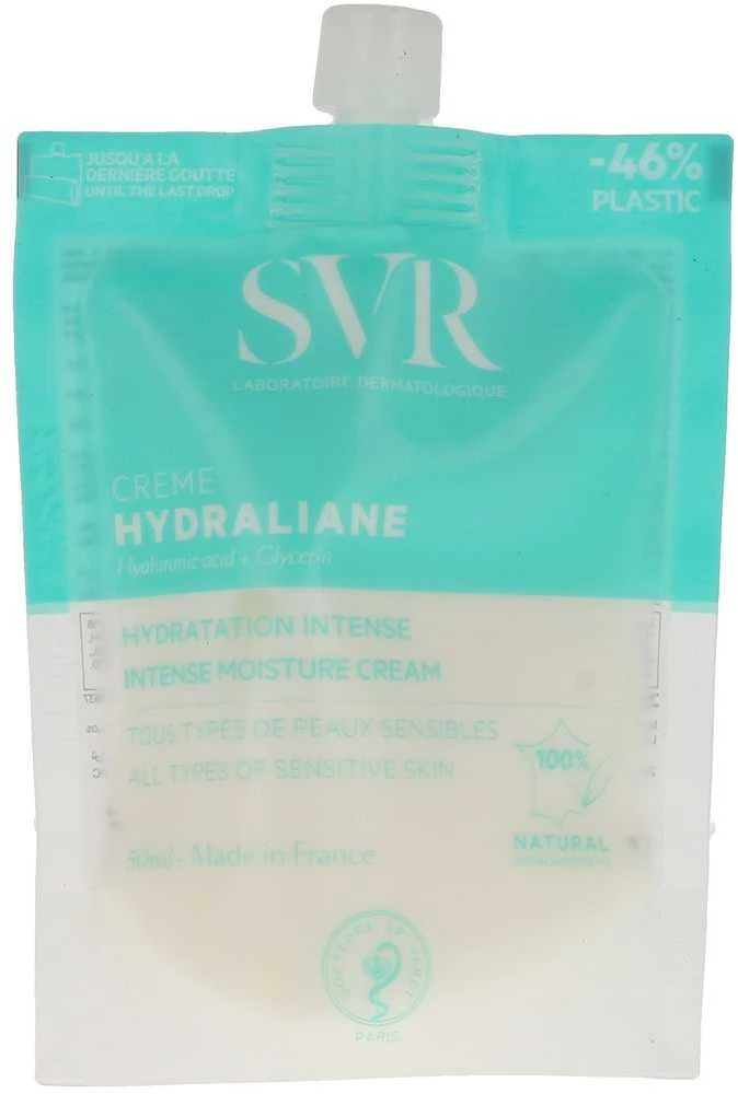SVR Hydraliane Crème Hydratante Intense Moisture Kreminis intensyvus drėkinamasis veido kremas dehidratuotai visų tipų odai, 50 ml