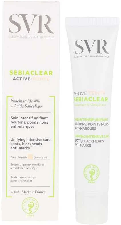 SVR Sebiaclear Active Teinte, 40 ml