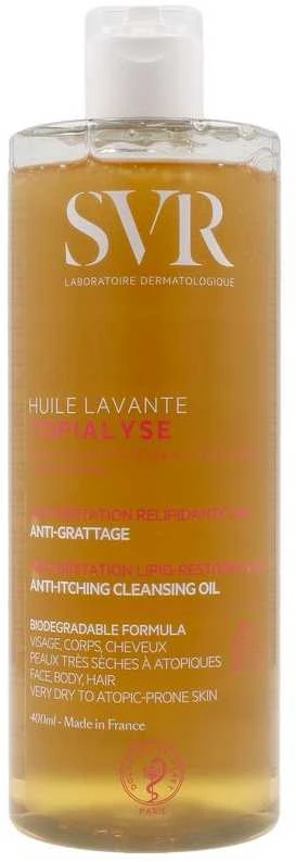 SVR Topialyse Anti-Iching Valomasis Aliejus, 400 ml