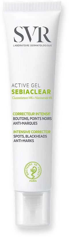 Svr Sebiaclear Active Gel kremas spuoguotai odai 40ml
