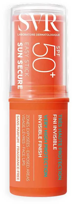 Svr Sun Secure Easy Stick SPF 50+ apsauginis pieštukas nuo saulės, 10 g