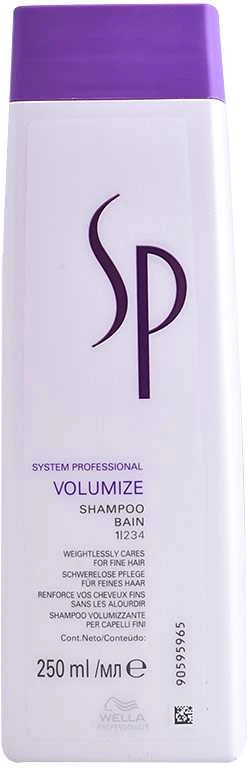 Wella System Professional Šampūnas didinantis plaukų apimtį Wella SP Volumize Šampūnas 250 ml