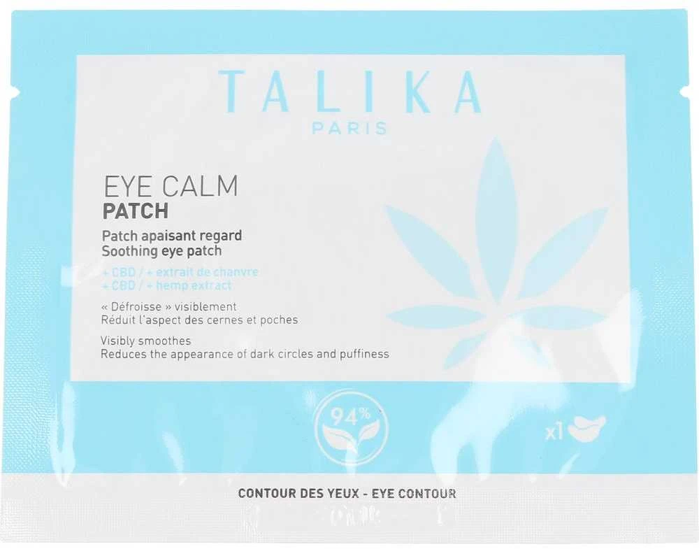 Pleistas nuo raukšlių akių zonai Talika Eye Calm Viena dozė