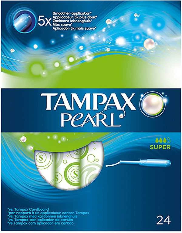 Tampax Pearl Súper 24 vienetai