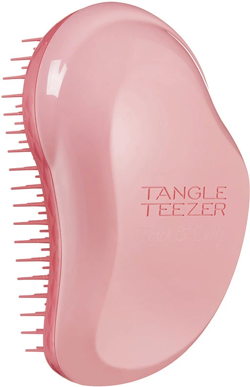 Tangle Teezer Originalus storų ir garbanotų lūpų dažų dvigubas plaukų šepetys