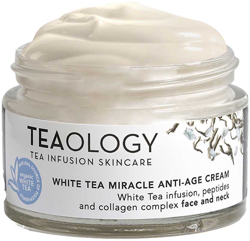 "Teaology" baltosios arbatos stebuklingas kremas nuo senėjimo 50ml