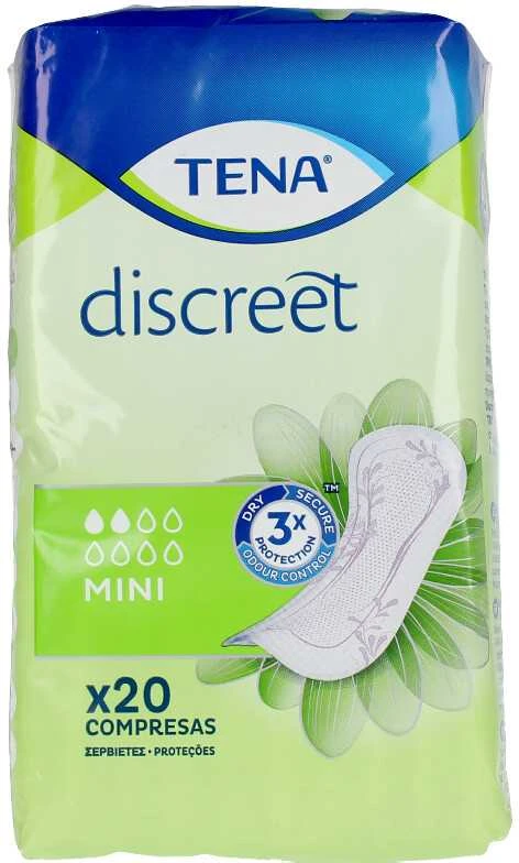"Tena Lady Discreet Mini" 20 vienetų