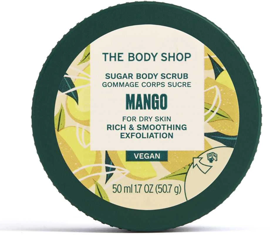 „The Body Shop“ mangų kūno šveitiklis