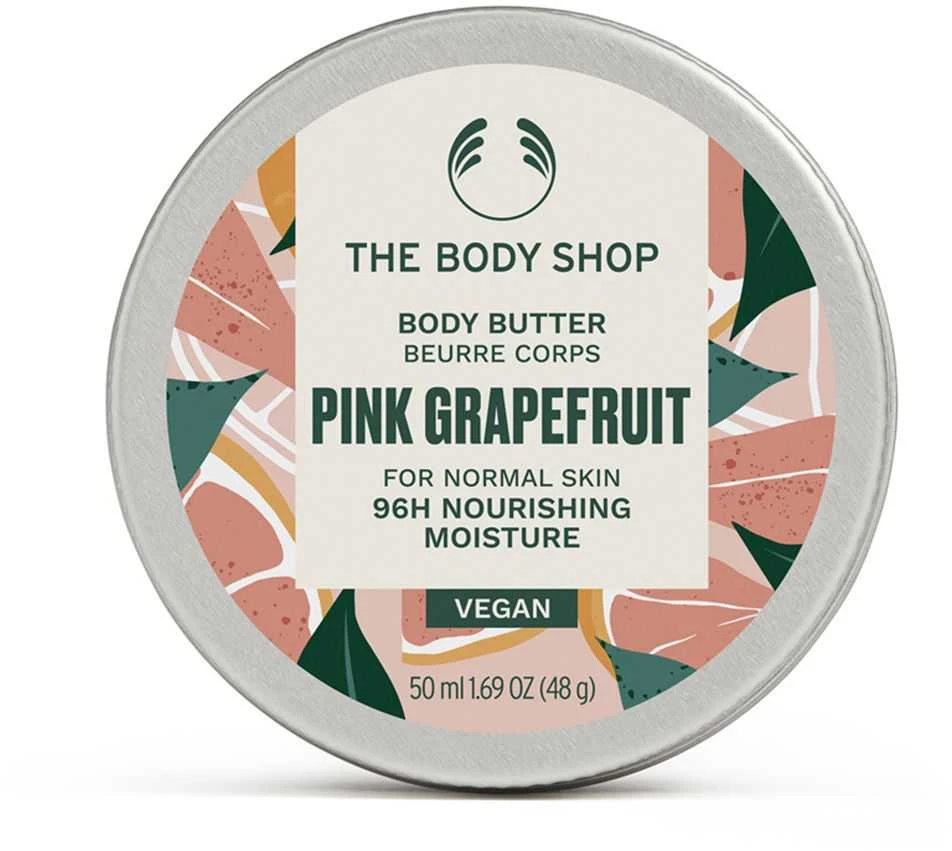 The Body Shop Rožinė Grapefruit Body Butter kūno sviestas, 50 ml