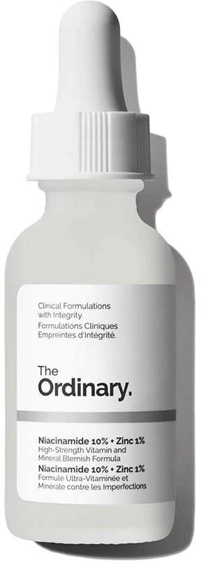 The Ordinary Niacinamide 10% + Zinc 1% veido serumas, 30 ml