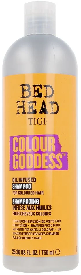 Tigi Bed Head Colour Goddess Oil Infused šampūnas dažytiems plaukams, 750 ml