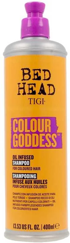 TIGI Bed Head Colour Goddess Šampūnas šampūnas dažytiems plaukams, 400 ml