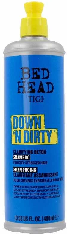 Tigi Bed Head Down'n Dirty Gaivinantis Detox Šampūnas giliai valantis ir detoksikuojantis plaukų šampūnas 400ml