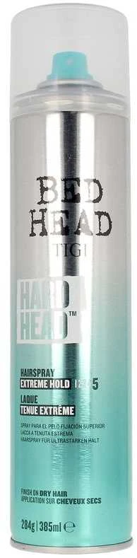 Tigi Bed Head Tigi Bad Head Hard Head Hairspray stiprios fiksacijos plaukų lakas, 385 ml