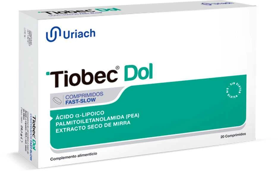 Uriach Tiobec Dol 20 Tiobec Dol 20 tabletės