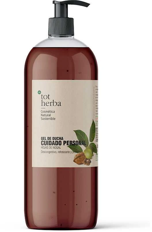 "Tot Herba" dušo želė intymiai higienai "Walnut" 1000ml