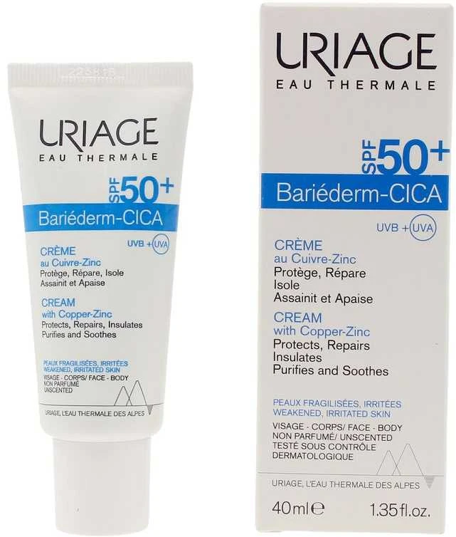Uriage Bariéderm Cica-Kreminis Kremas su Spf50+ 40ml