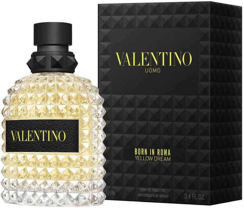 Kvepalai vyrams Valentino Uomo Born In Roma Yellow Dream EDT, 100 ml