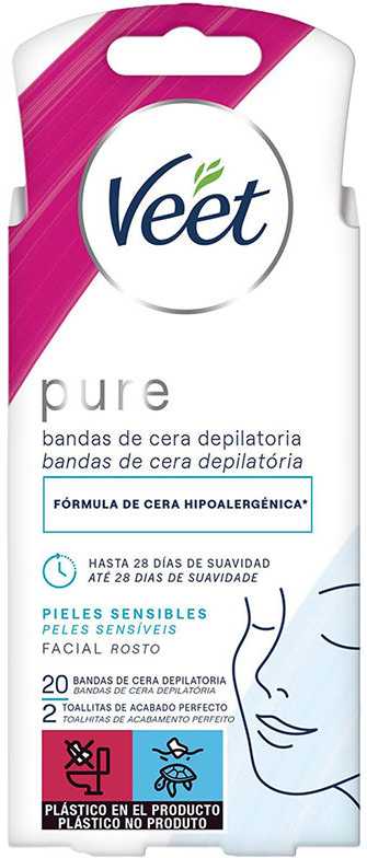 Veet C Fria 20h Pure P-Sensible susideda iš procedūros