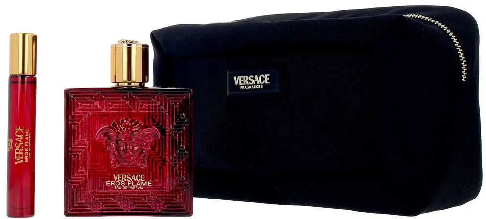 Versace Eros Flame EDP Purškiklis 100ml Set 3 Pieces