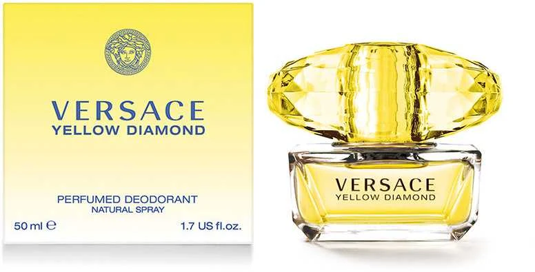 Kvepalai moterims Versace Yellow Diamond EDT 50ml