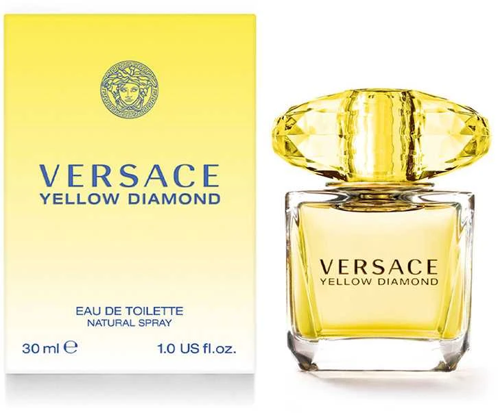 Kvepalai moterims Versace Yellow Diamond EDT, 30 ml