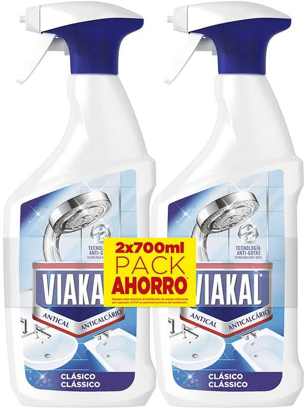 VIAKAL ANTICAL SPRAY LOT 2 x 700 ml